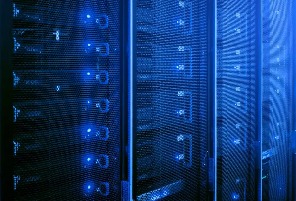 Inside our data center — Fluxorus owned and operated racks